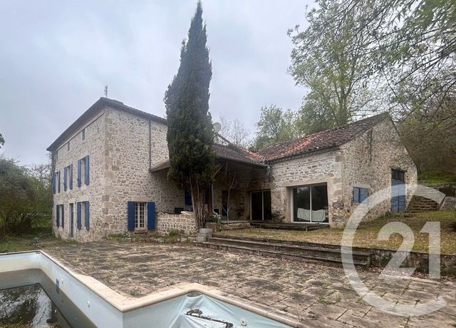 maison à vendre - 7 pièces - 230.0 m2 - ST HILAIRE DE LUSIGNAN - 47 - AQUITAINE - Century 21 Joffre Immobilier